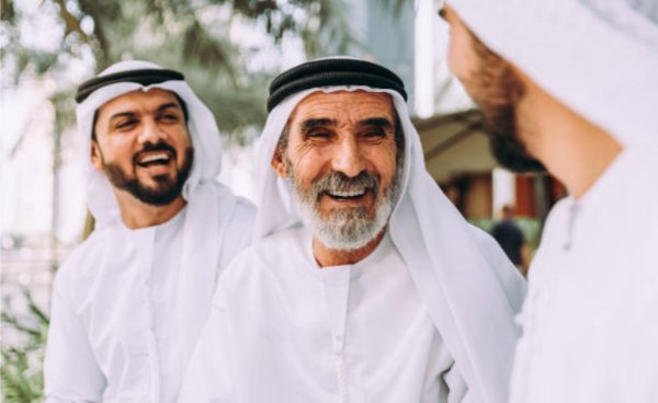 كبار المواطنين خلال الفعالية